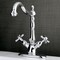 Kingston Brass Essex 2-Handle Bathroom Faucet W/Brass Pop-Up & Cover Plate, Chrome KS1431BEX - alternate 3